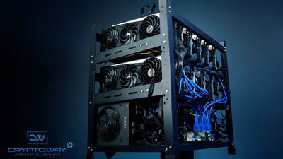 Cryptoway online mining shop UK offer 12GPU crypto mining rig, buy crypto mining rig UK, coin miner for sale, cryptocurrency. Cryptoway sells crypto mining rigs that can mine any coin with proof-of-work concept like Bitcoin, Ethereum, Solana, RavenCoin, BNB, SHIBA Inu, DOGE and more